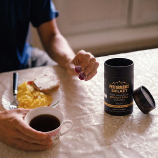 Two gummies with breakfast