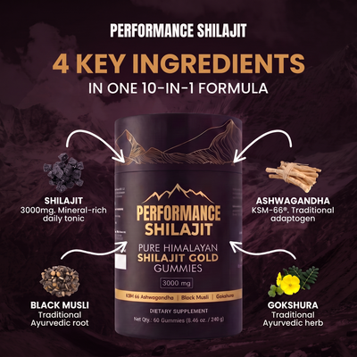 Performance Shilajit Gummies